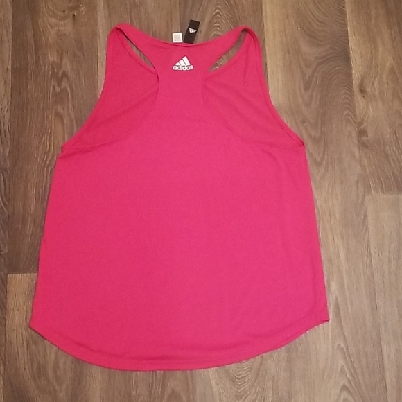 Adidas Essentials Linear Logo Racerback Tank Top - Picture 2 of 6